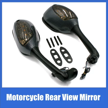 Мотоциклетни Огледала за обратно виждане с Led Указател на завоя за Suzuki GSXR 600 750 2008-2010 GSXR 1000 2005-2008 K6 K7 K8