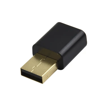 USB AUX адаптер Предавател Приемник двухрежимный малък преносим USB 3.5mm AUX адаптер за Универсална система за подмяна на автомобила