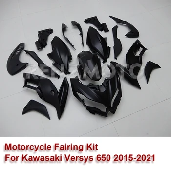За Kawasaki Versys 650 2015-2021 Мотоциклет комплект за Декорация обвеса Пластмасова защитна плоча Аксесоари Инжекцион черупки 0615 109A