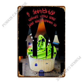 Торта И Ужасна Къща, Метален Знак Кина Дизайн На Кухня Кино Калай Знак На Плакат