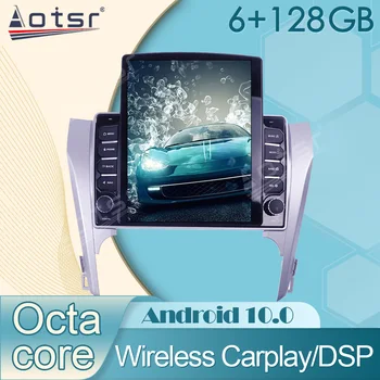 Android10.0 За Toyota Camry 2012-2015 Авто Радио Мултимедиен Плейър GPS Навигация Аксесоари Автоматични Главното Устройство DSP NO 2 Din