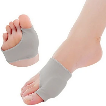 2 елемента Грижа за краката Коректор вальгусной деформация на палеца на Крака Ортопедичен Коректор на палеца на крака Чорапи за педикюр за Изправяне на палеца на стъпалото