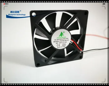 Нов индустриален вентилатор за охлаждане 8015 8 см 80*80*15 мм с двойно топката с максимална скорост на въздушния поток 24