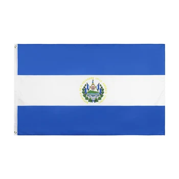 Флаг на Салвадор 90x150 см