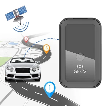 Магнитен авто тракер GF-22, GPS-позиционер, проследяване в реално време, Мини-локатор, СИМ-карти, домашни любимци, устройството за защита срещу загуба, Wi-Fi
