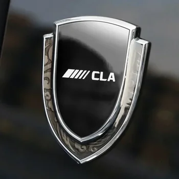 автомобилни стикери 3D метални аксесоари автоаксессуар за Mercedes Benz AMG CLA CLK, CLS GLA GLB GLC GLE GLK GLS GTS SLC SLK Auto