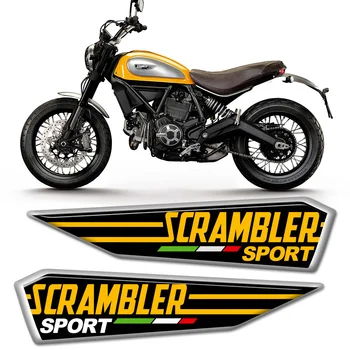 За DUCATI Scrambler Тампон на резервоара Стикер Стикер Емблема на Иконата за Логото Протектор Обтекател Аксесоари за мотоциклети 2015 2016 2019 2020