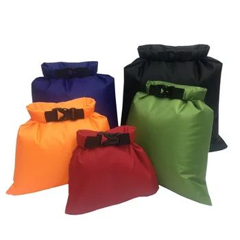 Водоустойчив Суха чанта 5 бр./компл. Градинска и Плажна чанта за гмуркане с катарама, Аксесоари за къмпинг, Рафтинг, за съхранение на