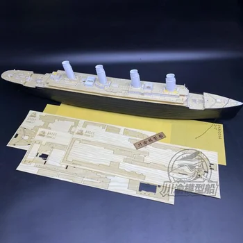 Маскировочный лист за дървени палуби в мащаб 1/350 за модели Minicraft 11318 Титаник