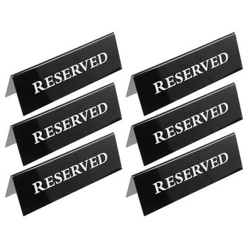 Стикери с посочване на места за запазени места, означени за сватбени партита, Триъгълен дъска за напомняне за резервация на маса в ресторанта на хотела