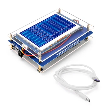 Екран за проверка на напрежението литиева батерия 1S-24S Точността на измерване 3 mv Тестер за напрежение на захранващия Кабел