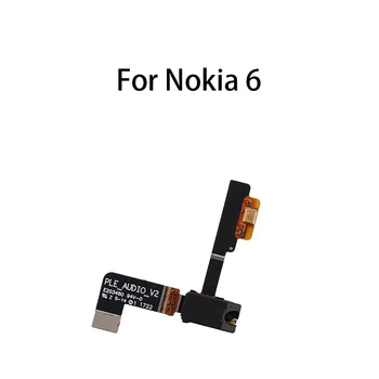 Аудио слушалки Гъвкав кабел за слушалки за Nokia 6