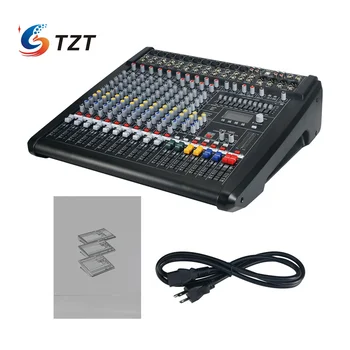 10-канален аудиомикшер TZT CMS1000-3, компактен смесителен пулт, професионално музикално оборудване за Dynacord