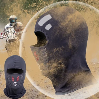 Топло руното Мотоциклетът маска за лице, защита от прах, Водоустойчив, Ветрозащитная, Напълно обхващащи лицето, Шапка, каска, Маска, Балаклавы, Лято/Зима