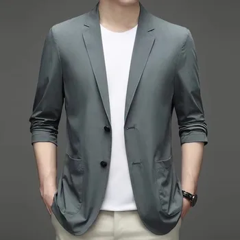 6142-2023 мъжки нова корейска модерна професионална яке за бизнес и почивка, този луксозен костюм в стил Yinglun