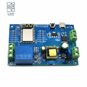 1 Канал ESP8266 Безжичен WIFI Релеен Модул ESP-12F Такса за Разработка на AC 220V, DC 12V eWeLink APP Дистанционно Управление за Arduino