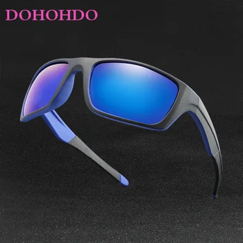 Луксозни поляризирани слънчеви очила за нощно виждане Мъжки слънчеви очила за шофиране UV400 Реколта Класически слънчеви очила за пътуване и риболов