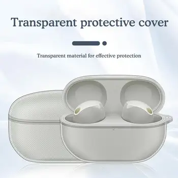 За Sony WF-1000XM5 CASEWireless Bluetooth Слушалки Защитен Калъф TPU Прозрачен Калъф Защитен Калъф