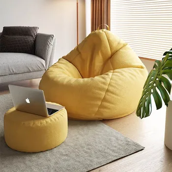 Прости уникални дивани-чанти Nordic Mid Century Modern Minimalista Удобни улични дивани на фабрика Reading Divano Мебели за спалня