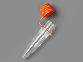 Пробирка за микроцентрифуги Corning 430909 от полипропилен, с винт на полипропиленова капачка, Стерилен, с капацитет 1,5 мл (опаковка от 500 броя), Natur