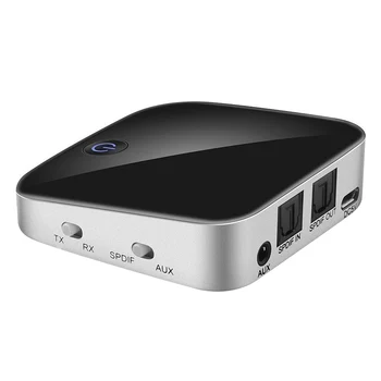 BTI-029 Bluetooth Адаптер 5.0 2 в 1 Bluetooth предавател 3.5 мм AUX SPDIF аудиоприемник за динамиката на слушалки