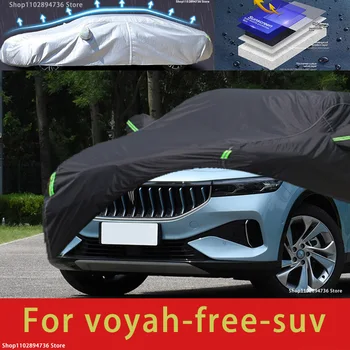За Voyah Free Fit Външна защита на автомобил сеат Снежна покривка козирка Прахоустойчив, Водоустойчив Външен черно automobile калъф