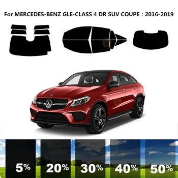 Предварително Обработена нанокерамика car UV Window Tint Kit Автомобили Прозорец Филм За MERCEDES-BENZ GLE-CLASS C292 4 DR SUV COUPE 2016-2019