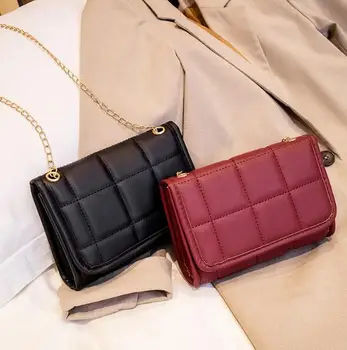 Нова дамска чанта, чанта през рамо, дамски кожени ежедневна чанта през рамото си на чужд стил