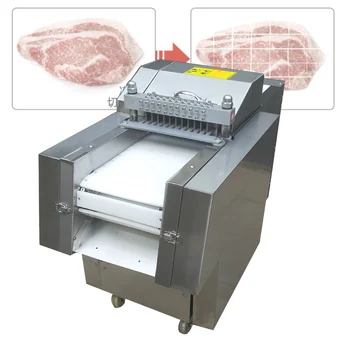 Автоматична машина за нарязване на ребра, пилешки крачета, замразено месо, свински пача, машина за рязане на кости