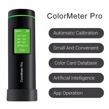 Колориметър М цвят Хромометр интелигентен уред за измерване на цвят за Управление на приложението Автоматично калибриране се Поддържа от Android и iOS и Windows