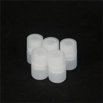 Lot5 5 мл-500 мл Бял полипропилен пластмасов цилиндричен контейнер за химически вещества, бутилка за реагенти