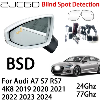 ZJCGO BSD Радарът на Системата за Предупреждение За Откриване на Слепи зони Предупреждение за безопасно Шофиране за Audi A7 S7 RS7 4K8 2019 2020 2021 2022 2023 2024