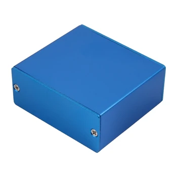 Кутия от екструдиран алуминий за електроника, метален свързващ корпус 1.97x2.28x0.94 