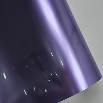 Винилови стикери от фолио Ovilla Purple с високо гланцово покритие от течен метал на автомобилна фолио, винил лепило за етикети върху мотоциклет