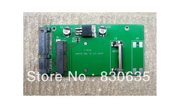НОВ плъгин за адаптер SSD Странично mSATA carD-sata 2,5-ИНЧОВ MINI PCI-E SSD устройство за съхранение на 2,5-ИНЧОВ SATA пълен тест