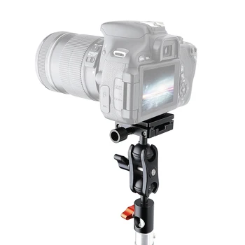 Швейцарската Топка Корона KIMRIG Arca С 16 мм Светещи Поставка-Адаптер за DSLR-Камери SLR С Быстроразъемной Плоча Arca