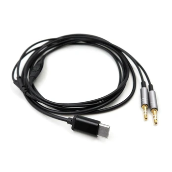 Замяна на изгубена или повреден кабел, слушалки с Микрофон за слушалки H1707 HE400i HE400S 96BA