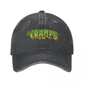 Бейзболни шапки със зелено лого Гърчовите, Реколта Издържат Реколта пънк-рок Шапки за мъже и жени, продукти за активна почивка