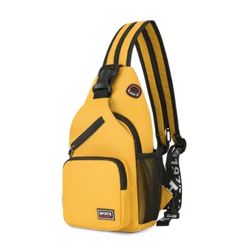 Модни жълти малки чанта през рамо за жени, дамски чанти-незабавни посланици, нагрудная чанта за рамо, дамски мини-пътна спортна чанта през рамо, комплект 2023 г.