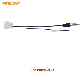 Адаптер радио антени FEELDO Car Female to ISO Male Plug Кабел Isuzu Single Head Radio Wire