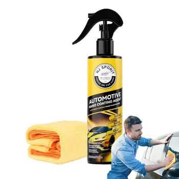 300 мл Бърза UV-защита на Нано Car Cleaning Спрей за премахване на драскотини Repair Nano Spray Полироль за ремонт на автомобилни драскотини Spray Wax