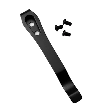 Задни джобен нож със стоманена притежател на, скоба за употреба инструмент, аксесоари за diy, сгъваем нож с метална притежател на, скоба за закрепване на гърба
