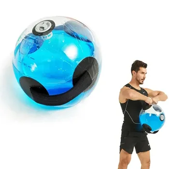 Аквабумаги за тренировка на мускулите, чанта за вдигане на тежести с тегло 15 кг, пълен с вода чанта за вдигане на тежести с 2 дръжки, аксесоари за дома фитнес