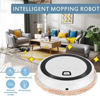 Робот за почистване на пода ABS, стерилизация, домакински въже За домашни роботи-чистачи, Робот-подметальщик буксирного тип