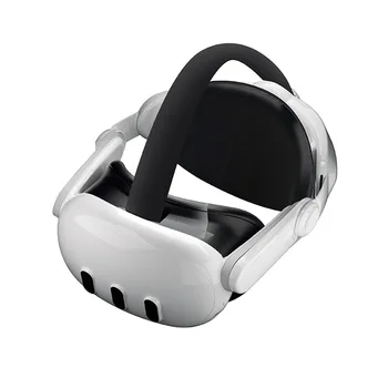 Елитен каишка за Oculus Quest 3, VR Game Headstrap, Регулируем смяна на аксесоари за виртуална слушалки, Удобни като се повърхност