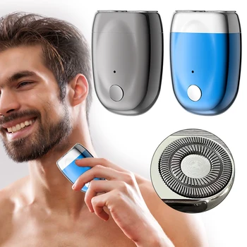 Мини-самобръсначка за мъже, Самобръсначка, Тример за оформяне на брада, машина за бръснене, електрически самобръсначка, перезаряжаемое джобно бритвенное нож