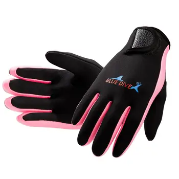 Зимните 1,5 мм неопрен дамски и мъжки ръкавици за плуване и гмуркане с магическа пръчка, нескользящие, мразоустойчив, топли ръкавици за гмуркане
