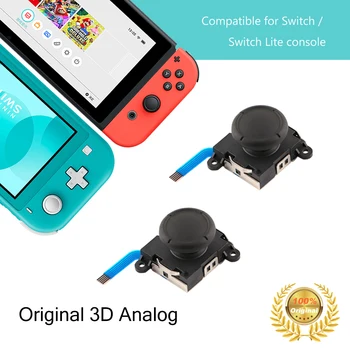 2021 НОВ Оригинален 3D аналогов джойстик, сензор дръжки за подмяна на сензори за контрол на Nintendo Switch | Ремонт на контролера Joycon