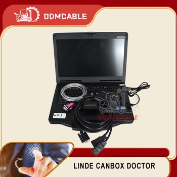 Пълен комплект за лаптоп Cf53 за диагностичен инструмент Linde Canbox с диагностическими кабели Linde Doctor