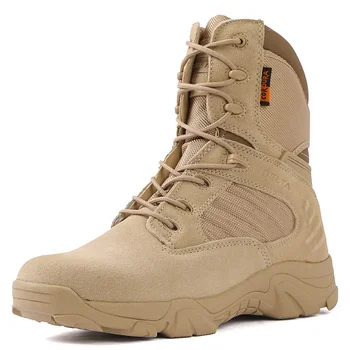 Военни обувки С Високи Берцем Delta Desert Обувки, Dr. Обувки, Тактически Обувки, Улични Туристически Обувки за Мъже, Zapatillas Hombre Masculino